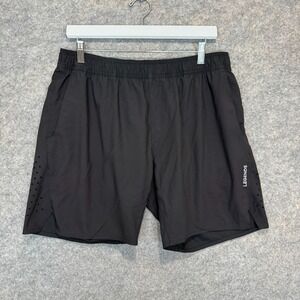 Legends Lined Shorts Mens Large Gym Train Workout Built in Liner 7" Inseam Train